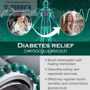 lifebetic chrysocolla natural stone bracelet 5