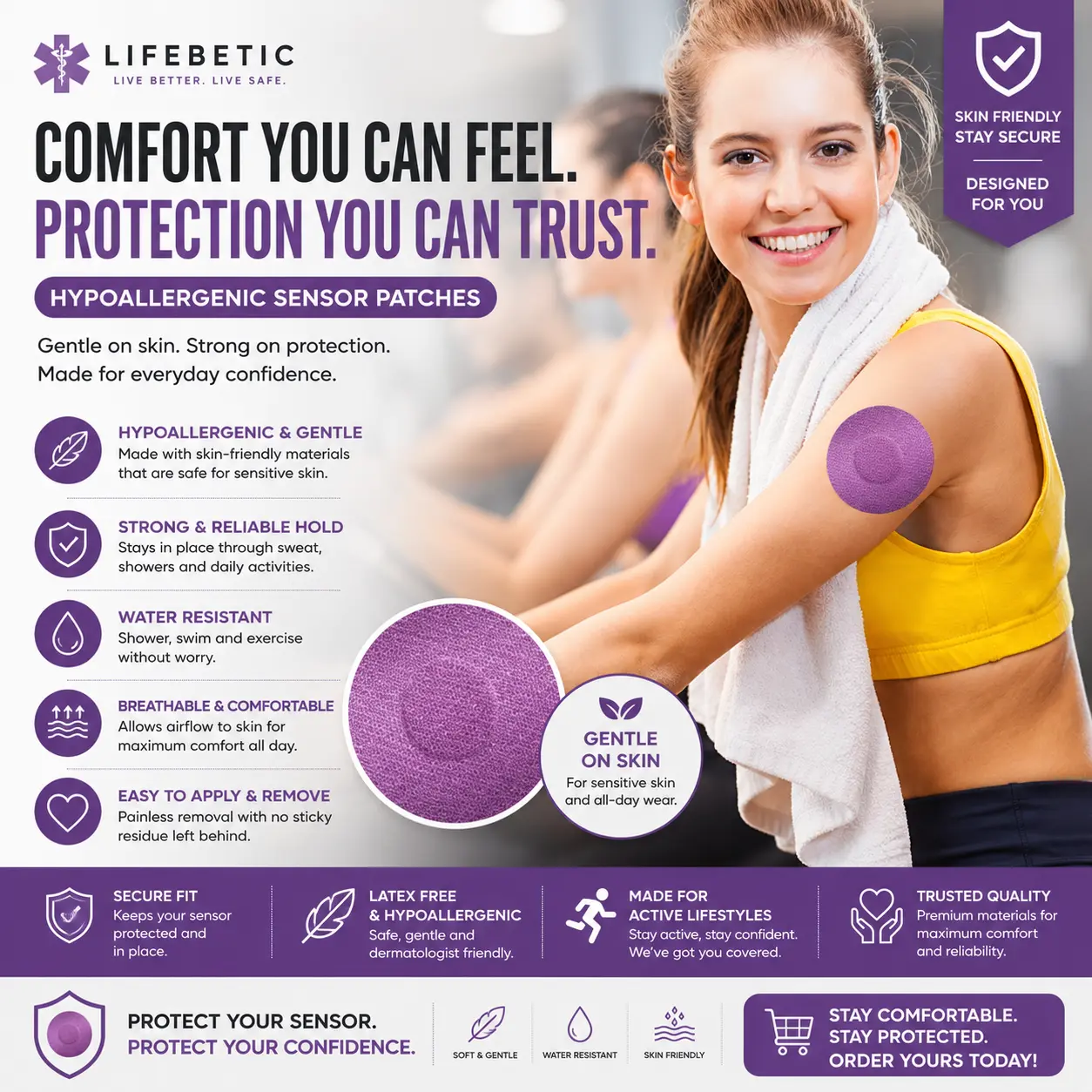 lifebetic hypoallergenic sensor lifebetic hypoallergenic sensor