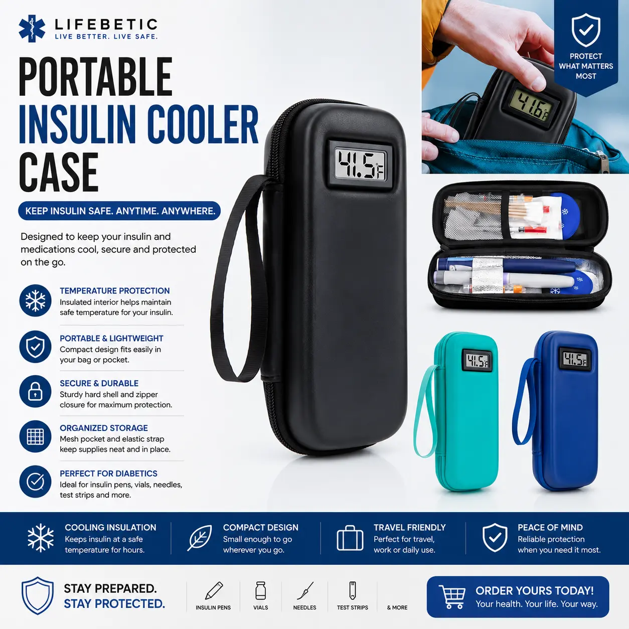 lifebetic portable insulin cooler c lifebetic portable insulin cooler c
