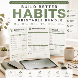 habits printable bundle 1